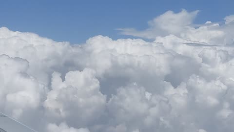 Over the Clouds - A view from Aeroplane