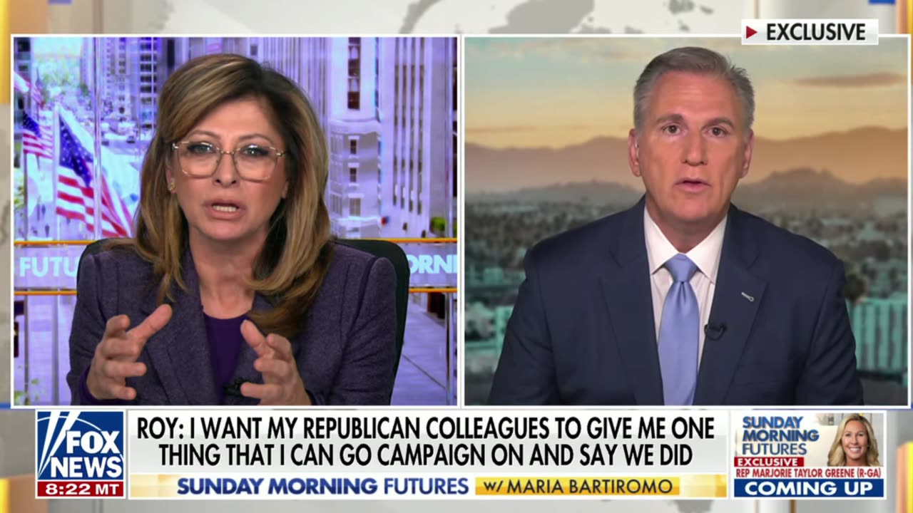 Kevin McCarthy Joins Maria Bartiromo on Sunday Morning Futures