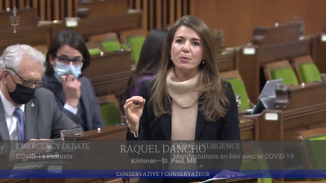 Raquel Dancho speech on state of Canada - 7FEB22