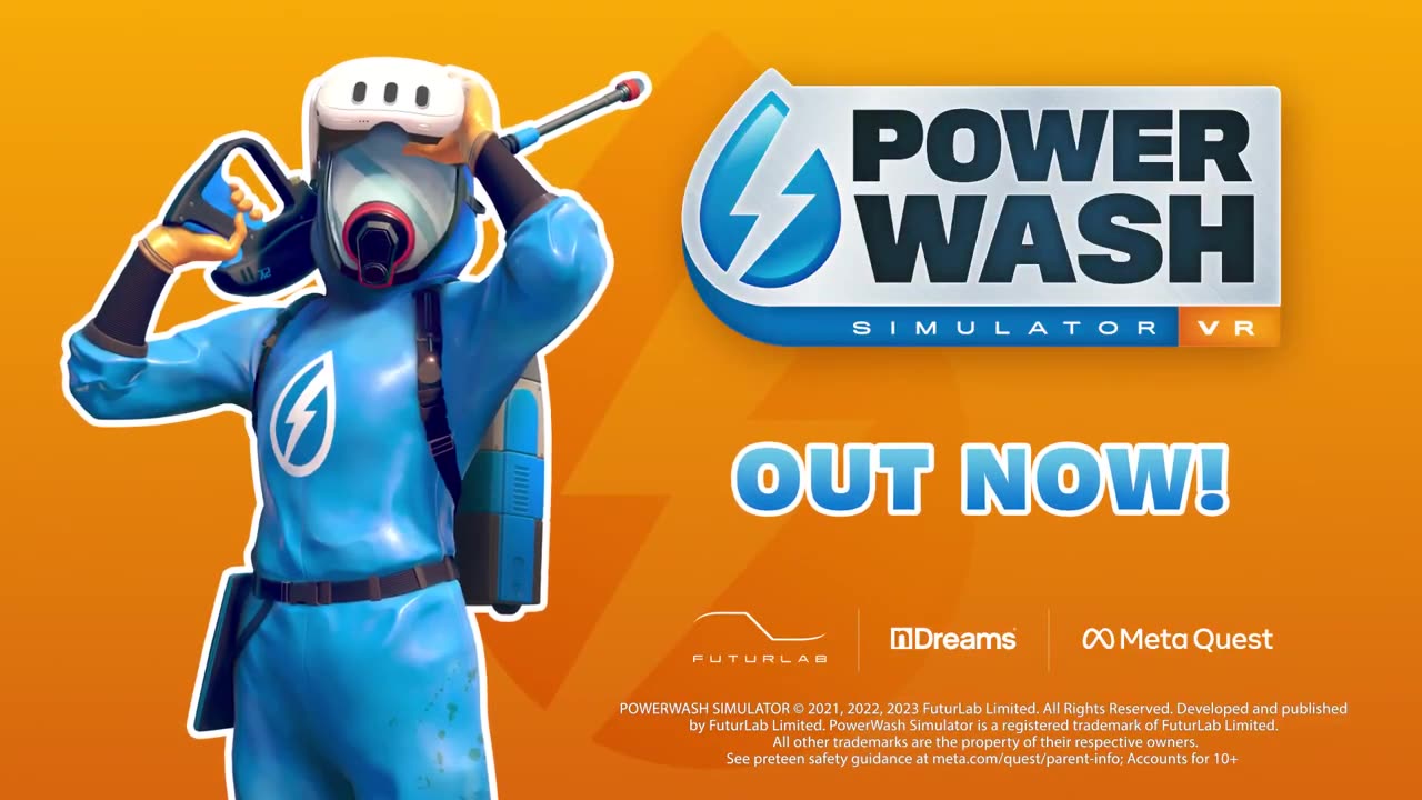 Powerwash Simulator VR - Official Launch Trailer