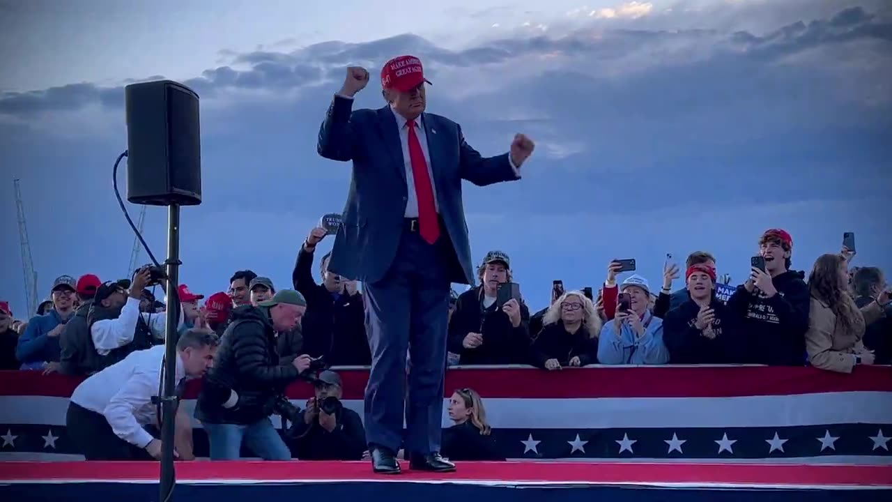 Trump knows that he is going to Win!