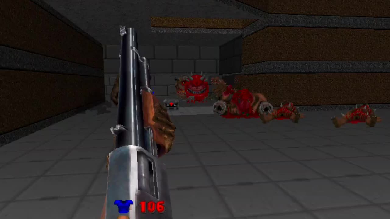 VR Doom II - Map09 Pit - QuestZDoom