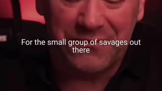 Dana White - You're a f*cking savage (Motivational speech)