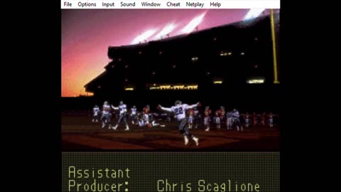 Classic Snes game Emmit Smith Football, Dallas vs Tampa Bay