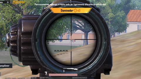 That sniper shot of respect.