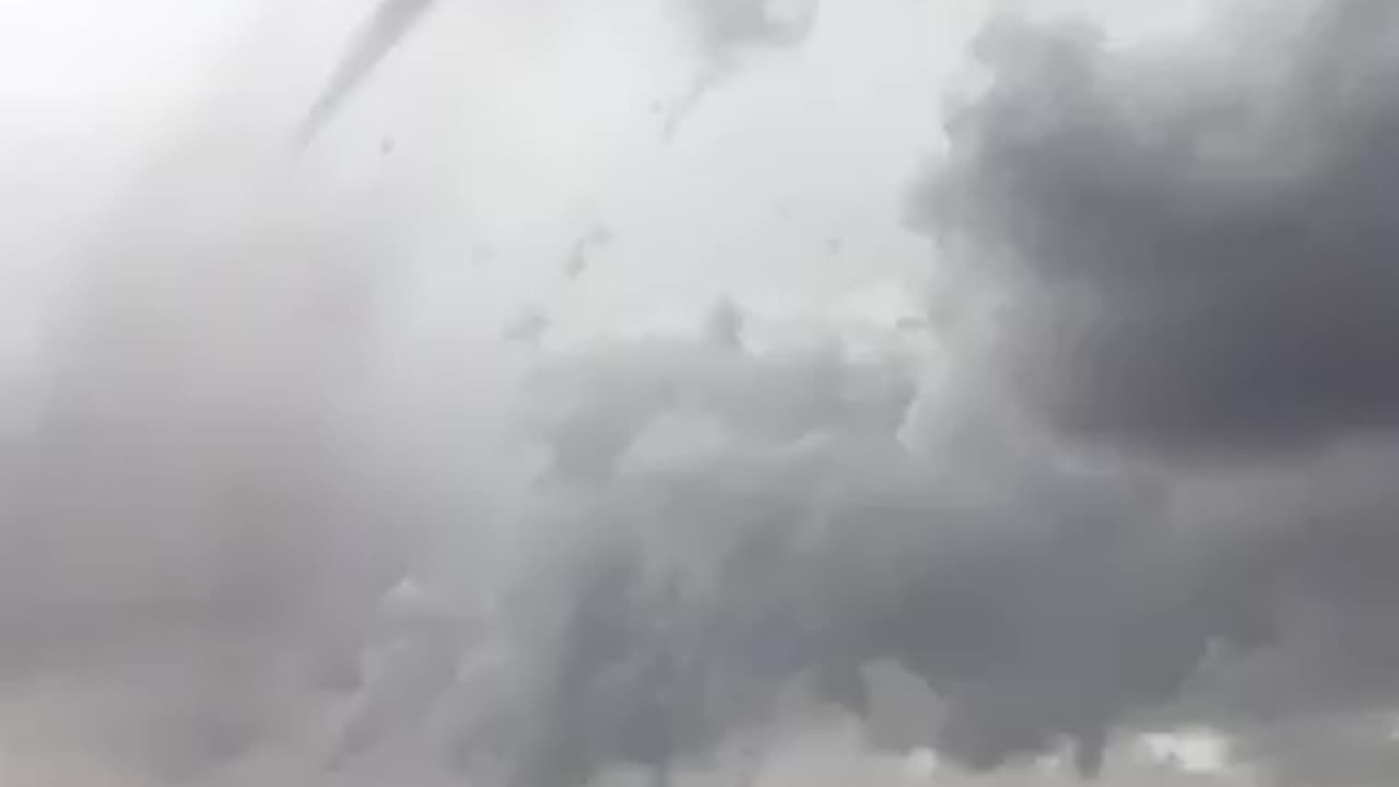 Incredible close up video of a tornado forming.