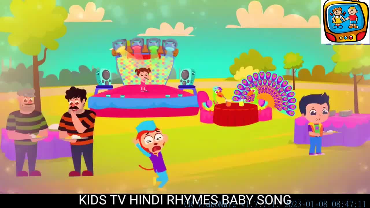 Bandar Mama Pahan Pajama - 3D Animated Hindi Rhymes