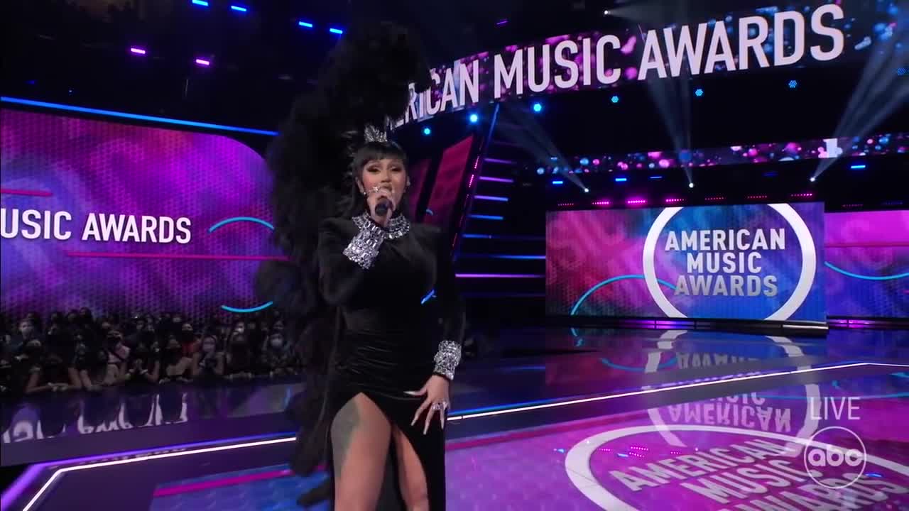 Host Cardi B's Opening Monologue from the 2021 American Music Awards - The American Music Awards