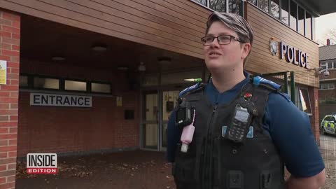 Smart Border Collie Gets Help at Local Police Station