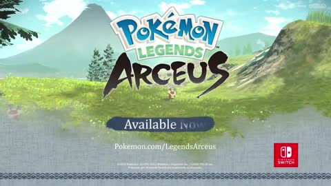 Pokemon Legends: Arceus - Official Live-Action Trailer