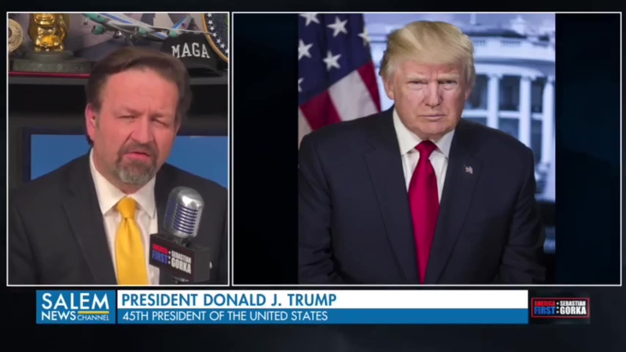Feb. 28: President Donald J. Trump with Sebastian Gorka on AMERICA First (Segment)
