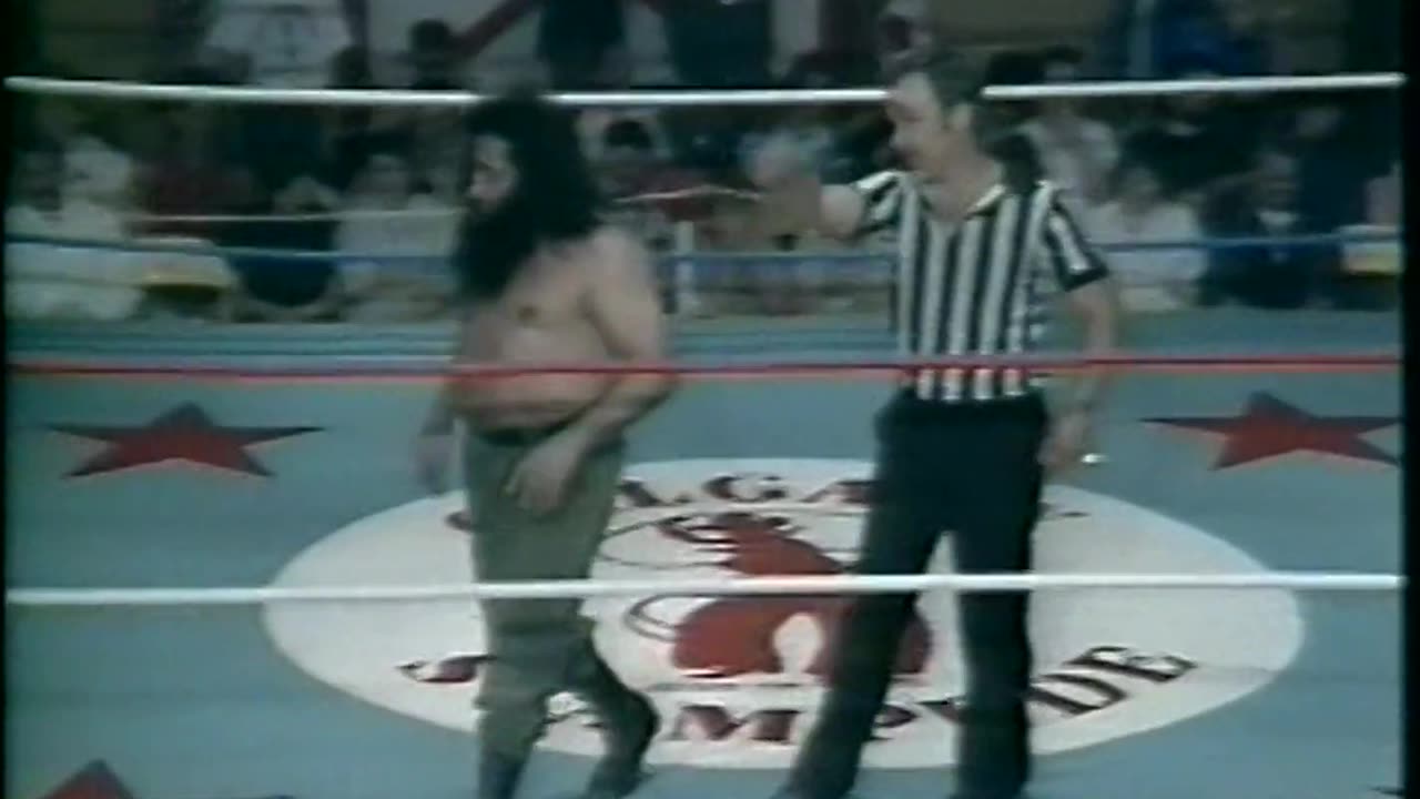 (1987.06.05) Keiichi Yamada (Jushin Liger) vs Cuban Assassin - Calgary Stampede Wrestling