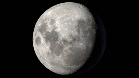 The phase and libration of the Moon for 2022, at hourly intervals