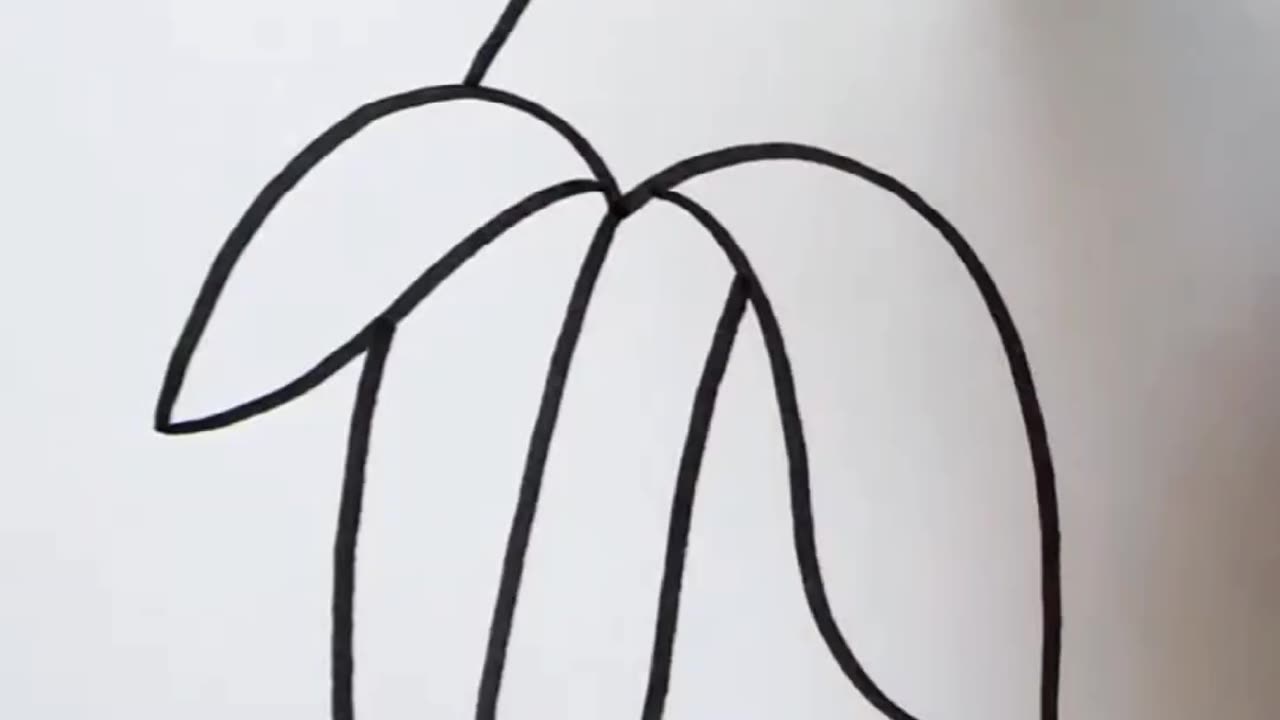 How to draw a banana