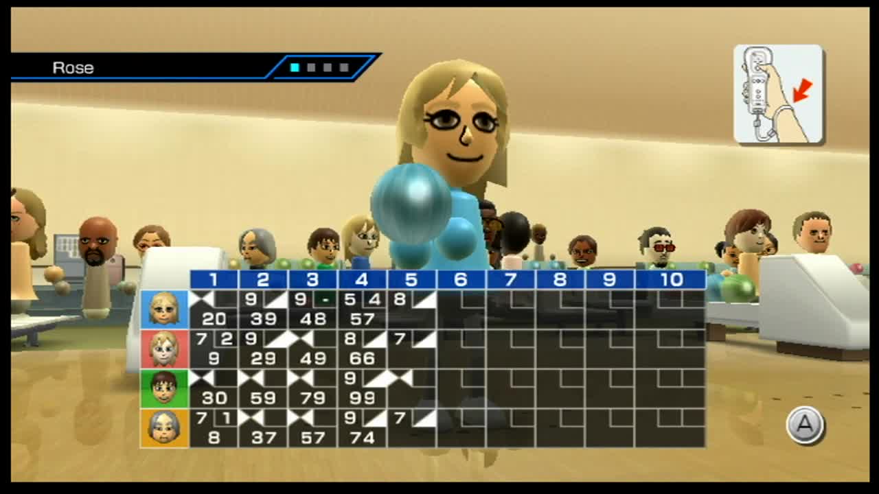 Wii Sports Bowling Game45 Part1