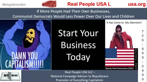 If More People Had Their Own Businesses, Communist Democrats Would Less Power