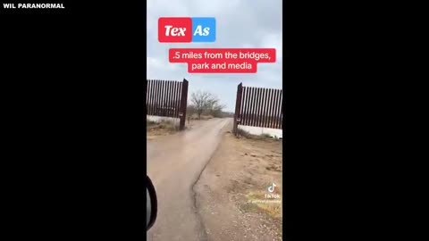 IS THE BORDER CRISIS ALL A LIE? - ILLEGALS CAN ENTER AT OPEN GATES ALL ALONG THE WALL - NO GUARDS?