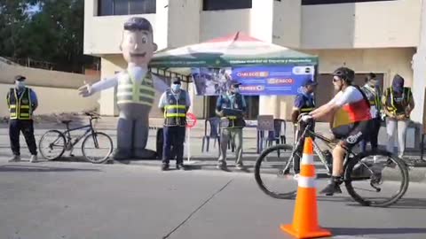 Primera ciclovía dominical en Cartagena