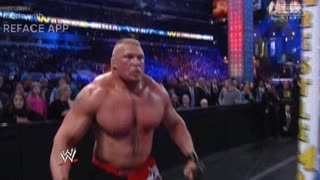 Wwe me as brock lesnar