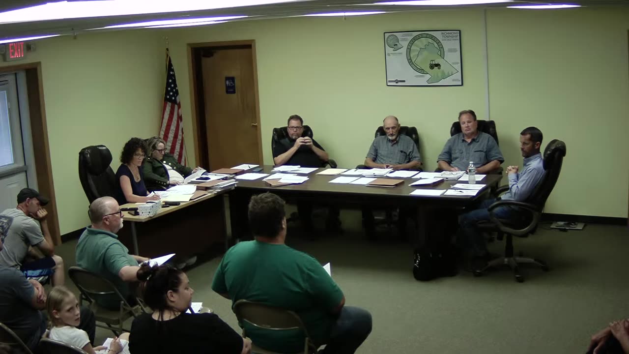 Lyons Solar 'Farm' - Richmond Township Board of Supervisor Meeting - July 10, 2023