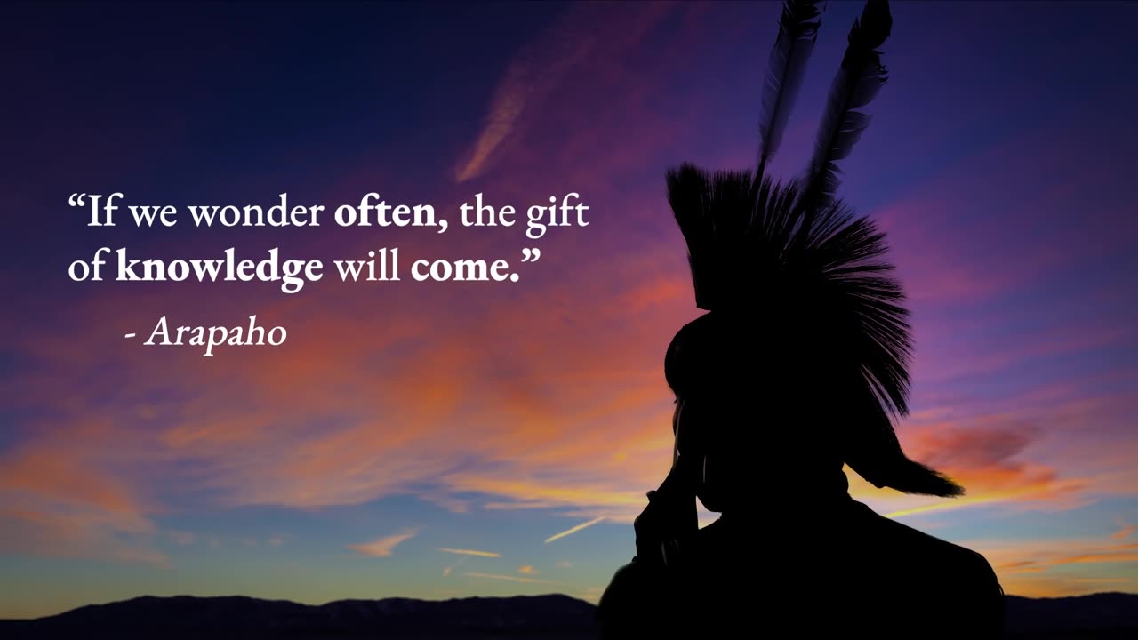 Native American Proverbs