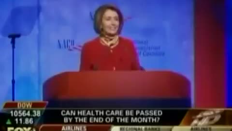 Never forget: Pelosi "We have to pass the bill to find out what is in it"