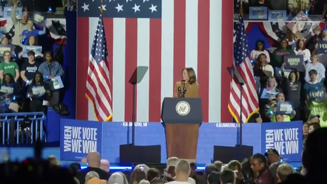 Michelle Obama's full speech while rallying with Kamala Harris in Michigan