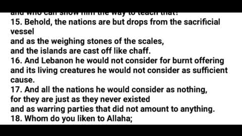 Happy Thanksgiving USA! Repent in the name of Maran Eashoa M'Sheekhah the Nazarene! Amen.