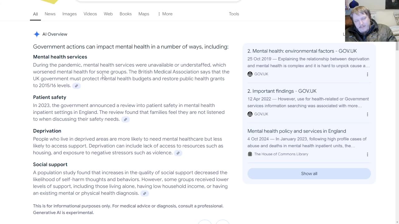 Systemic biases in attributing blame for poor mental health and the system bias against men...
