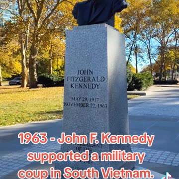 John F. Kennedy was assassinated on November 22.