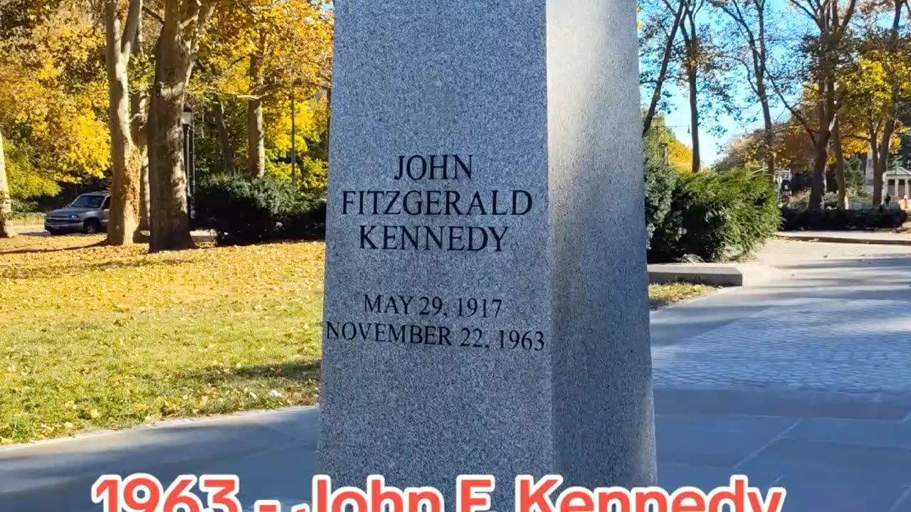 John F. Kennedy was assassinated on November 22.