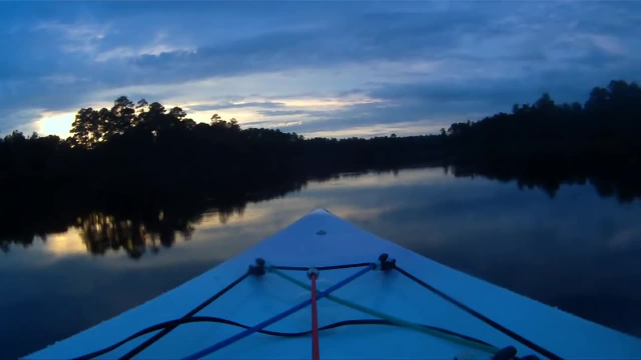 Mott Lake Sunset paddle