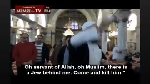 Quran Preacher: "Palestinians should wipe out Jews, including children and women...