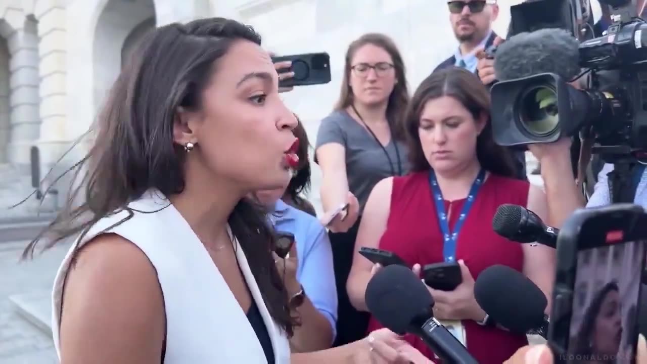 🚨 AOC, YOU DO REALIZE THAT DONALD IS A MARRIED MAN? 🤔
