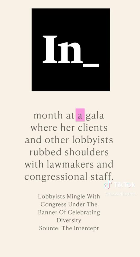 Covering up Lobbying