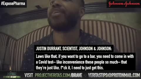 Part 3 - Project Veritas EXPOSES J&J Employees