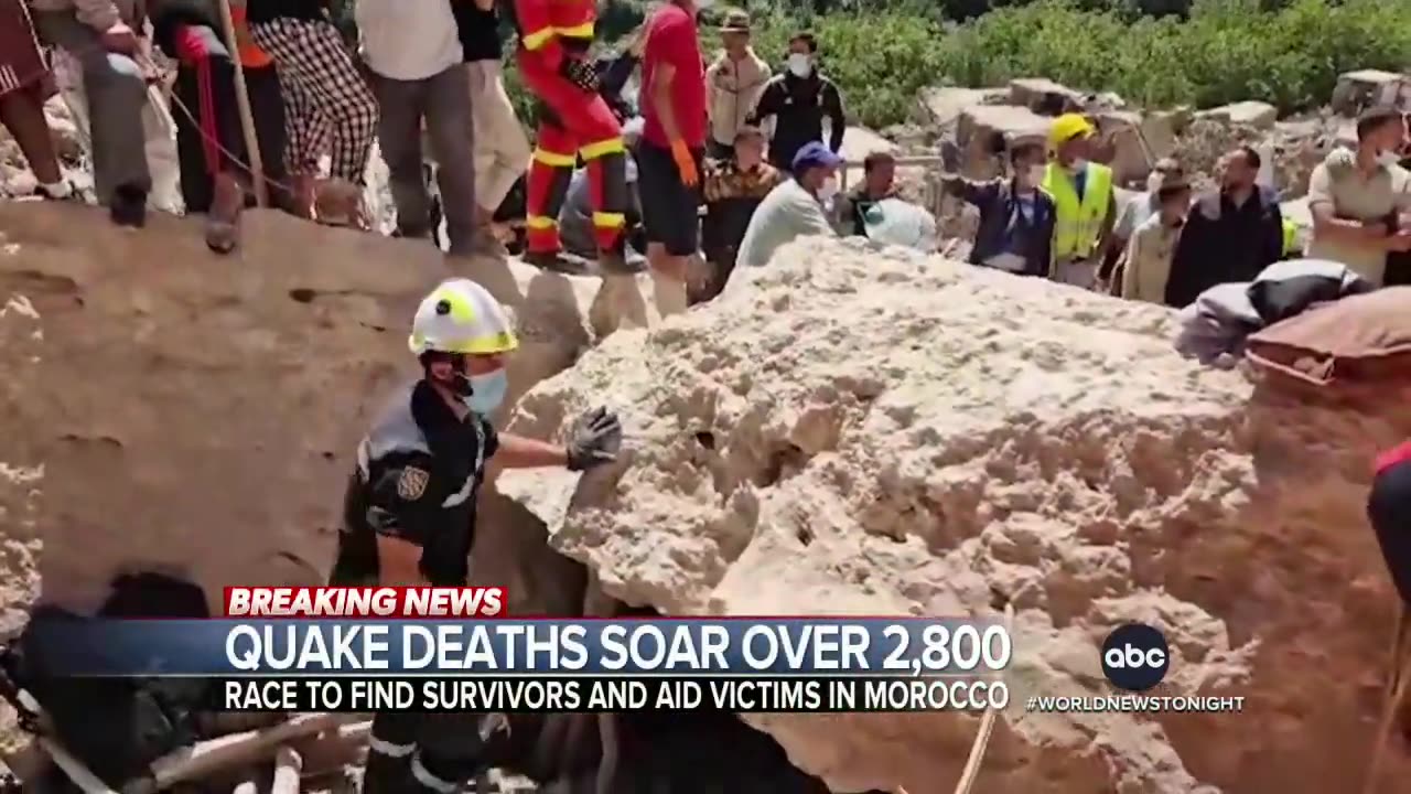 Morocco earthquake death toll rises as crews race to save trapped victims