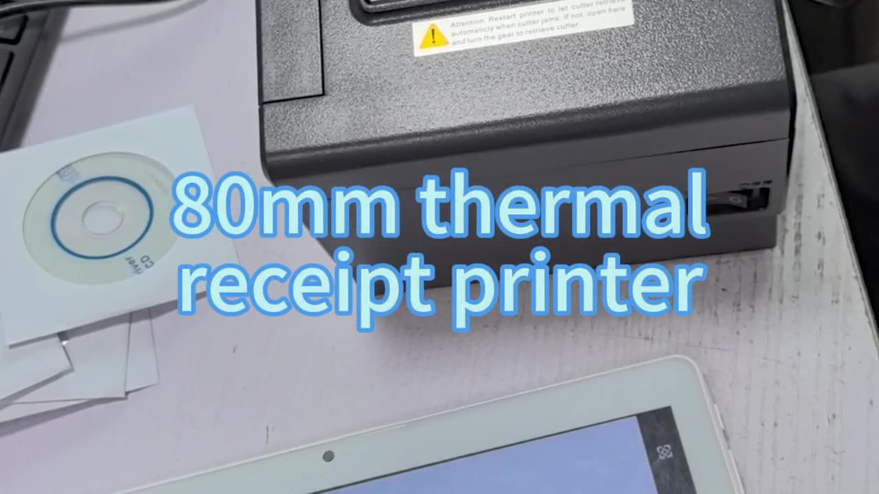 Say goodbye to slow printing with our 80mm thermal receipt printer with auto cutter!