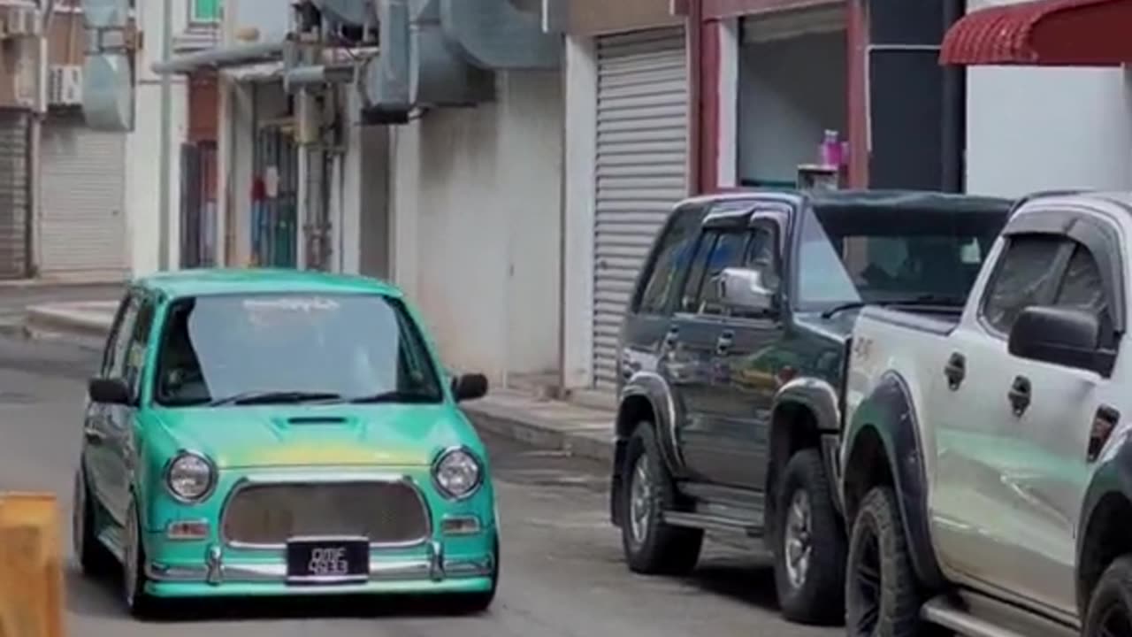 Perodua Kelisa modified