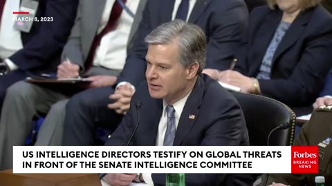 'Completely Not Acceptable'- Lankford Grills FBI Director Wray On Leaked Document On Catholics