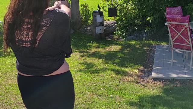 Wife firing 1911