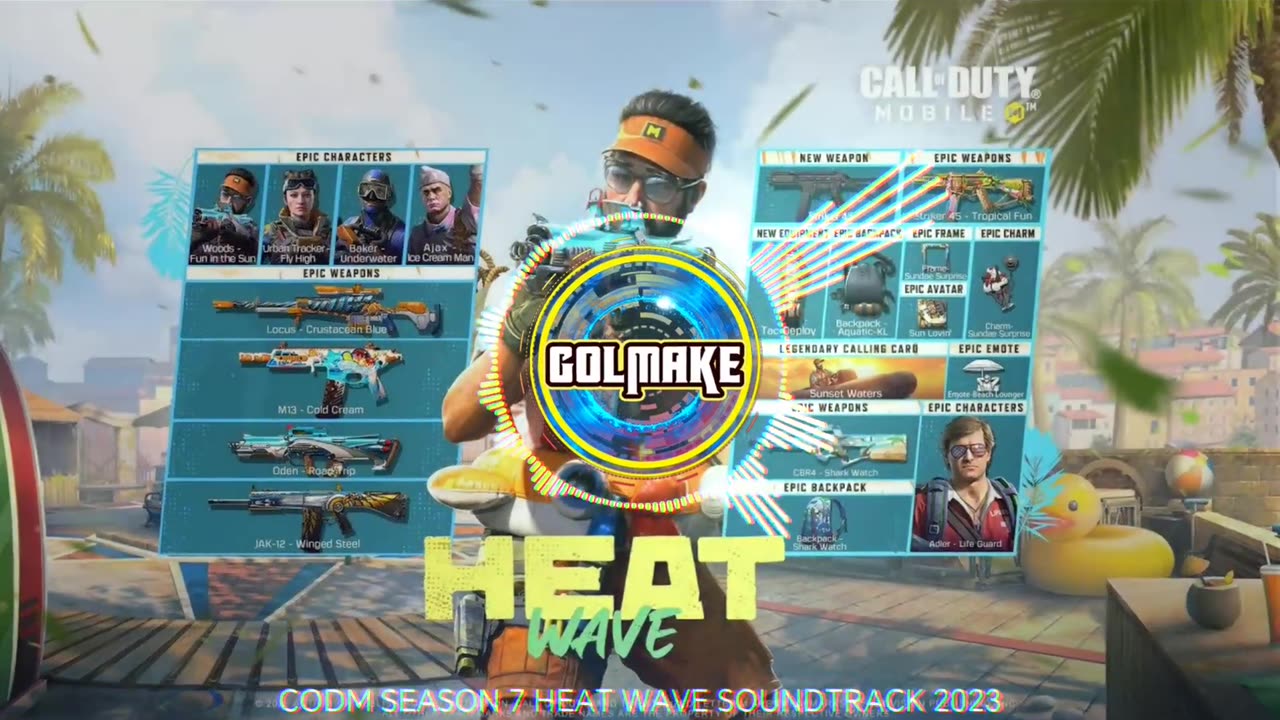 CALL OF DUTY MOBILE - SEASON 7 - HEAT WAVE - SOUNDTRACK - 2023 - CODM