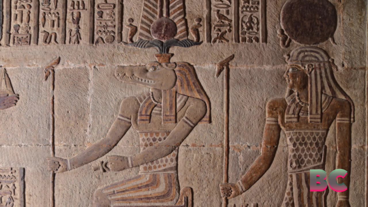 Archaeologists Uncover Long-Hidden Details in Ancient Egyptian Temple Art