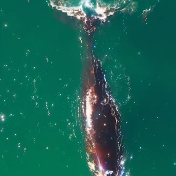 Whale Drone View - AI Generated Art, Images, Videos