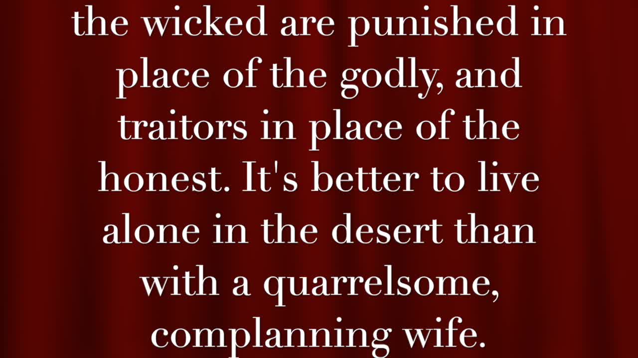 Proverbs 21