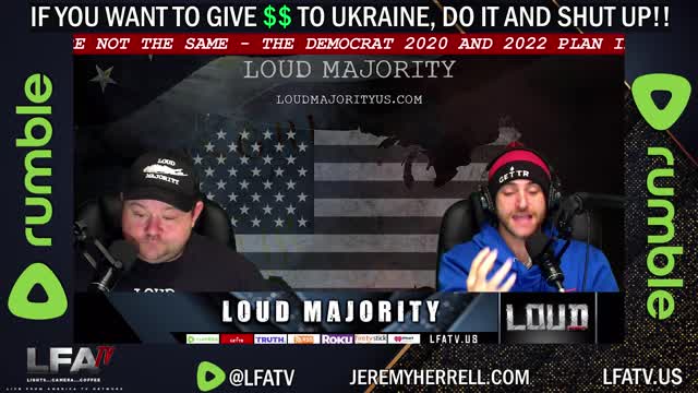 LFA TV SHORT: IF YOU WANT TO GIVE $$ TO UKRAINE, GO AHEAD!