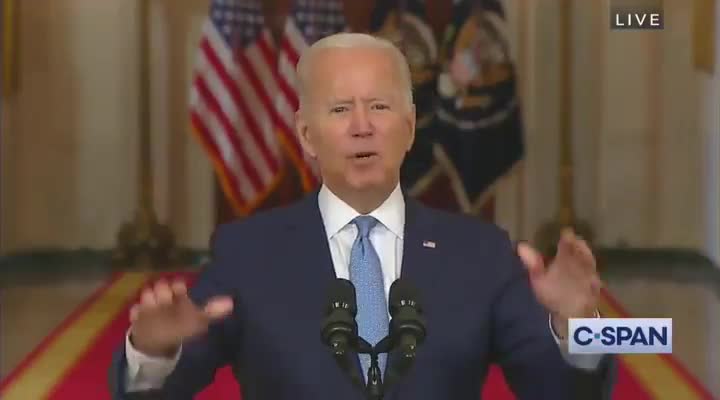 Biden on Afghan Chaos: Hey, It Was Inevitable Anyway