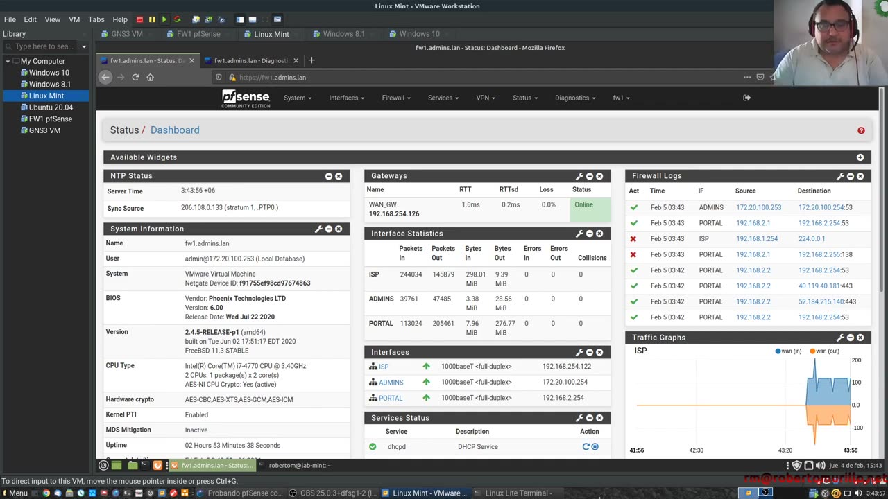 pfSense: Configurar DNS Dinamico RFC 2136 con DHCP y BIND DNS