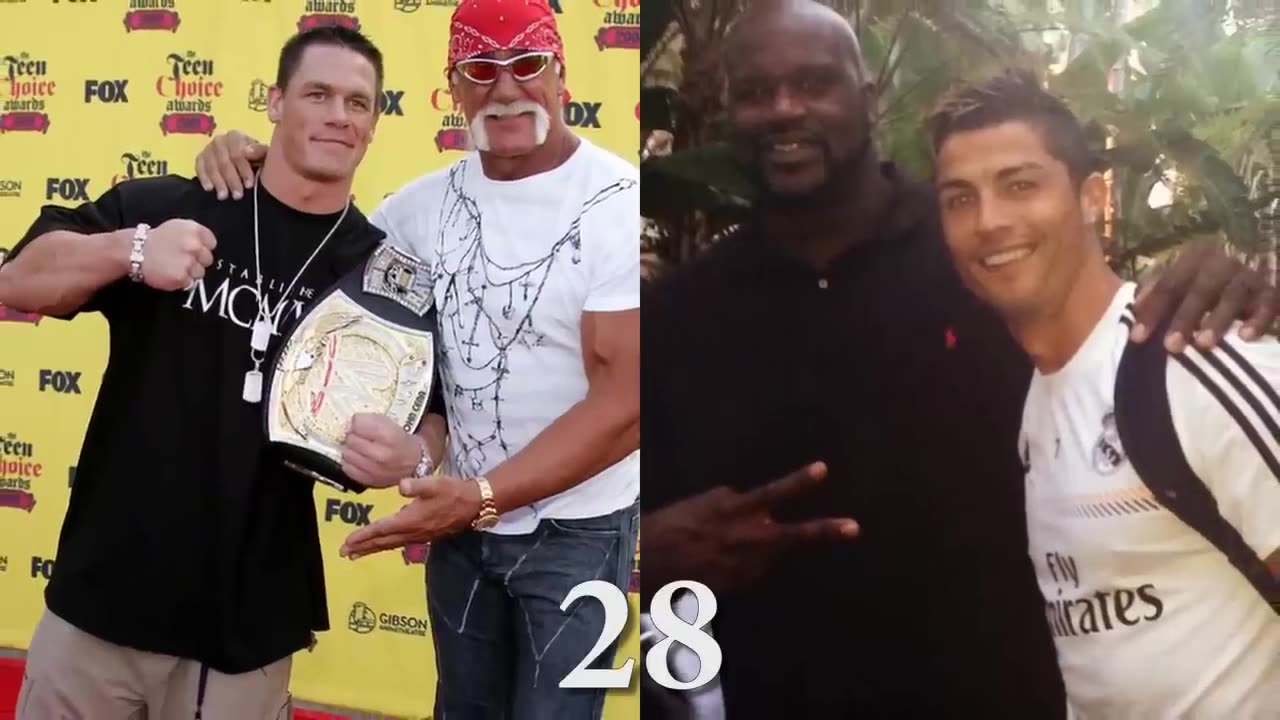 John Cena Vs Cristiano Ronaldo...aging