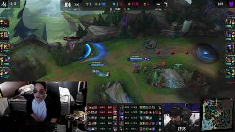 Dopa Reacts to Faker solo killing 369